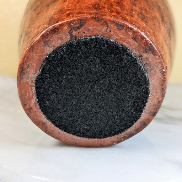 Hand Made Tribal Vase Jug With Woven Straw Grass Top Large Size - Picture 6 of 6